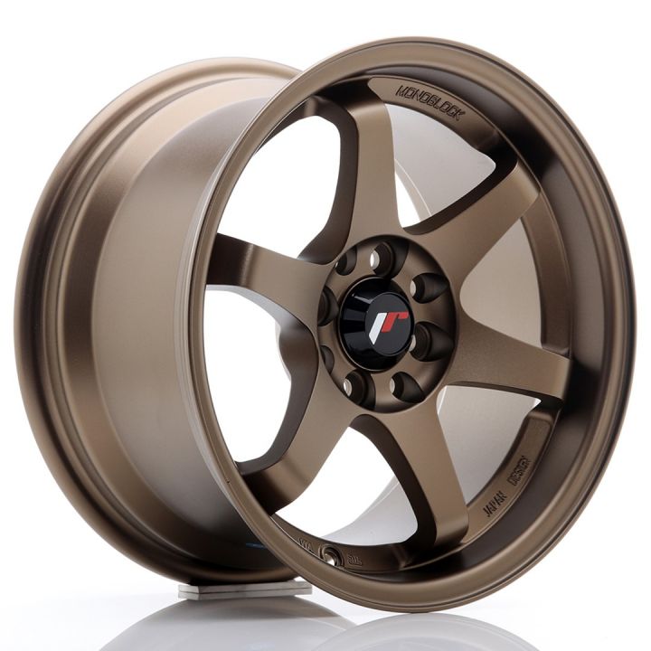 Japan Racing Wheels<br>JR3 Anodized Bronze (15″)