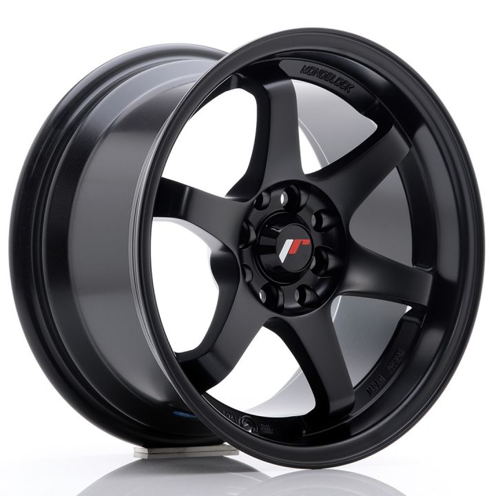 Japan Racing Wheels<br>JR3 Matt Black (15x8 Zoll)