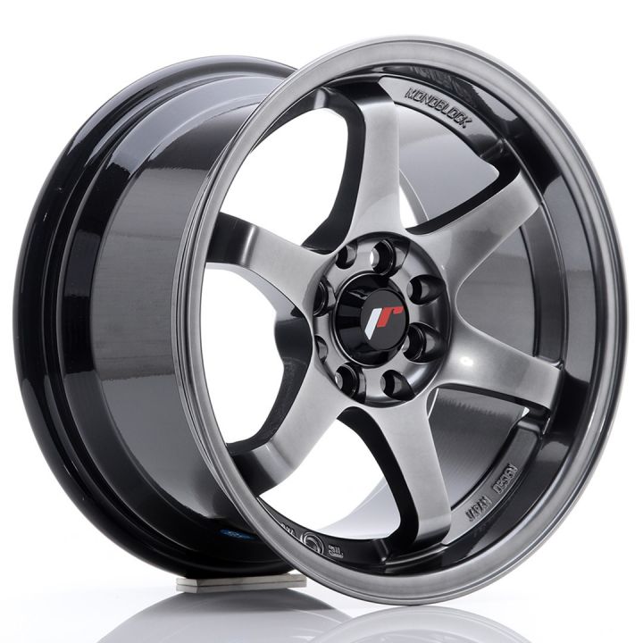 Japan Racing Wheels<br>JR3 Hyper Black (15″)
