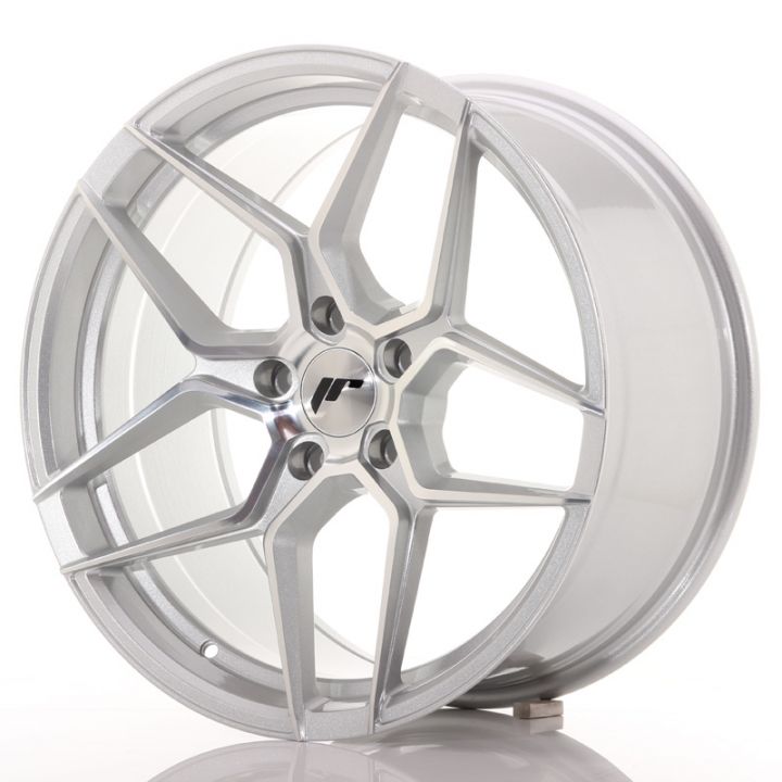 Japan Racing Wheels<br>JR34 Silver Machined (19x9.5)