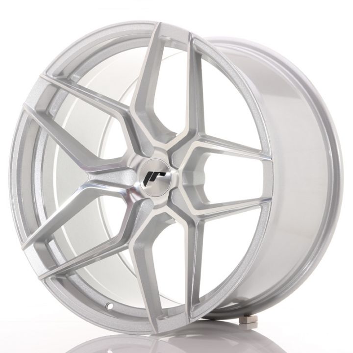 Japan Racing Wheels<br>JR34 Silver Machined (20x10.5)