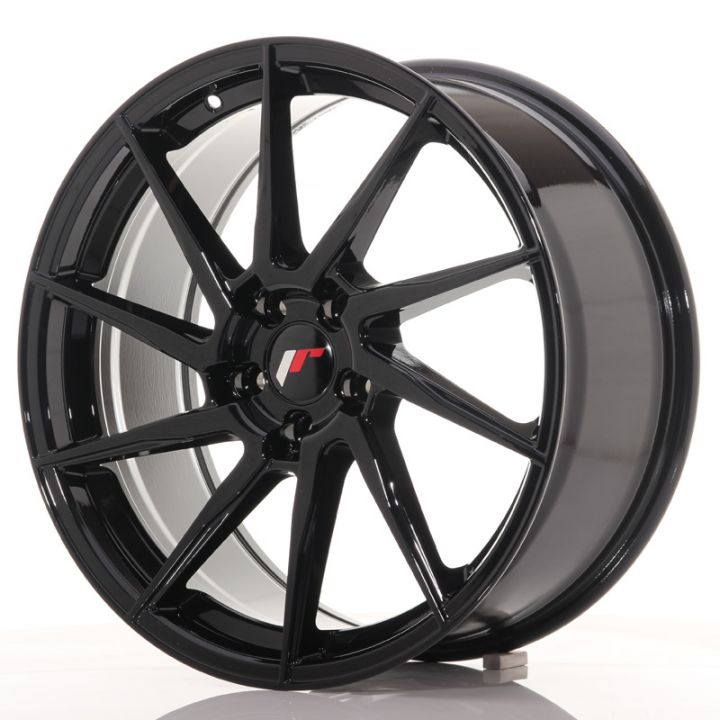 Japan Racing Wheels<br>JR36 Glossy Black (19x8.5)