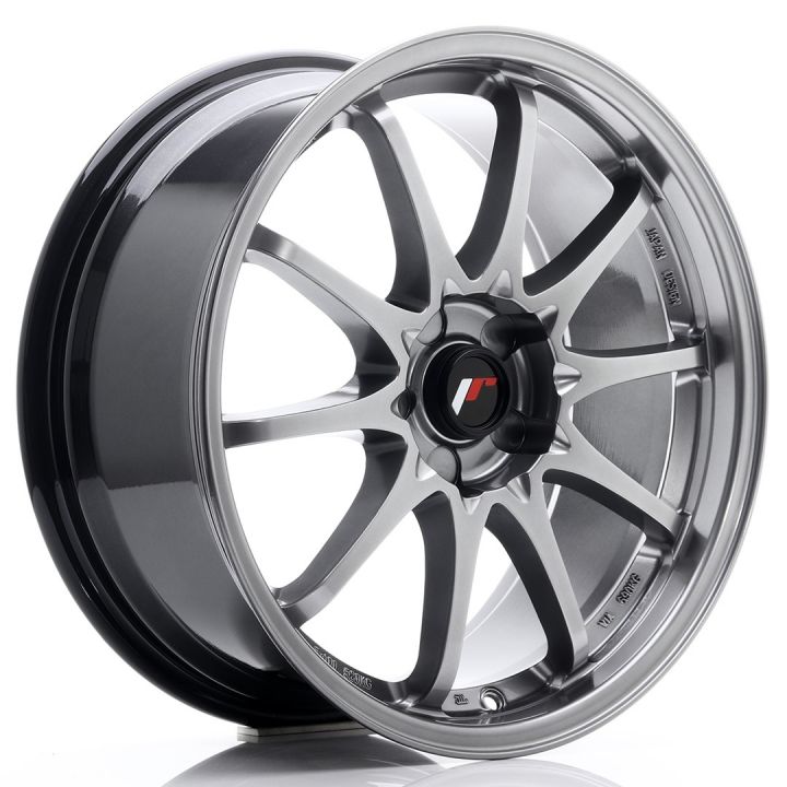 Japan Racing Wheels<br>JR5 Hyper Black (18x8)