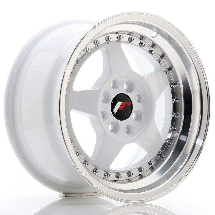 Japan Racing Wheels<br>JR6 White (15″)