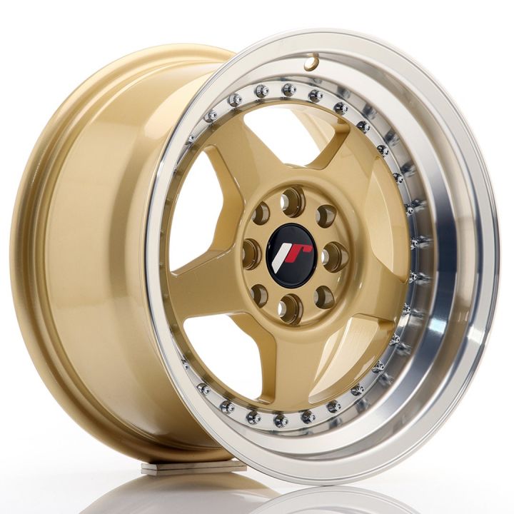 Japan Racing Wheels<br>JR6 Gold (15″)