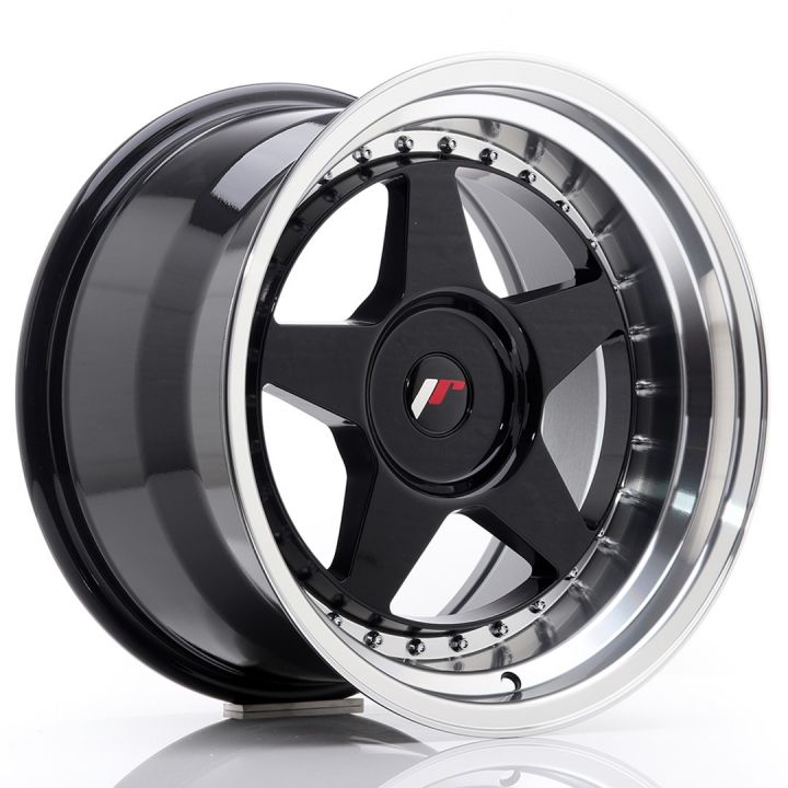 Japan Racing Wheels<br>JR6 Gloss Black (17x10)