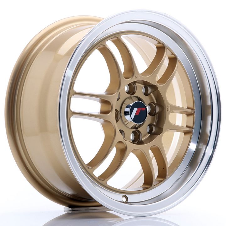 Japan Racing Wheels<br>JR7 Gold (15″)