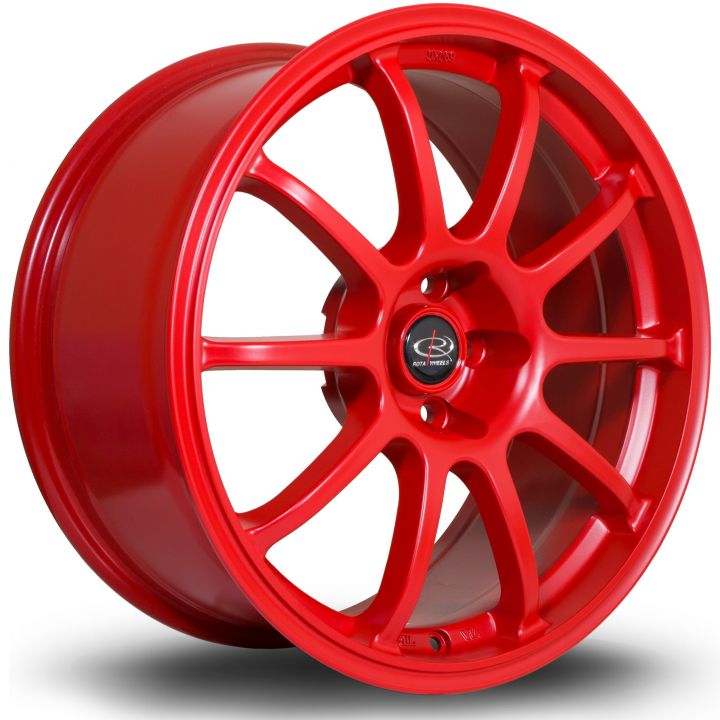 Rota Wheels<br>G-Force Flat Red (17″)