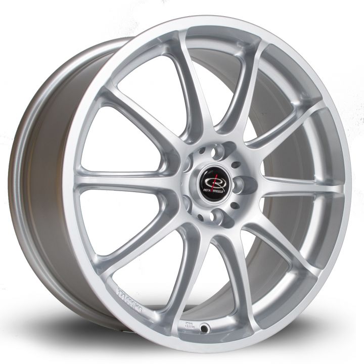 Rota Wheels<br>GR-A Silver (17″)