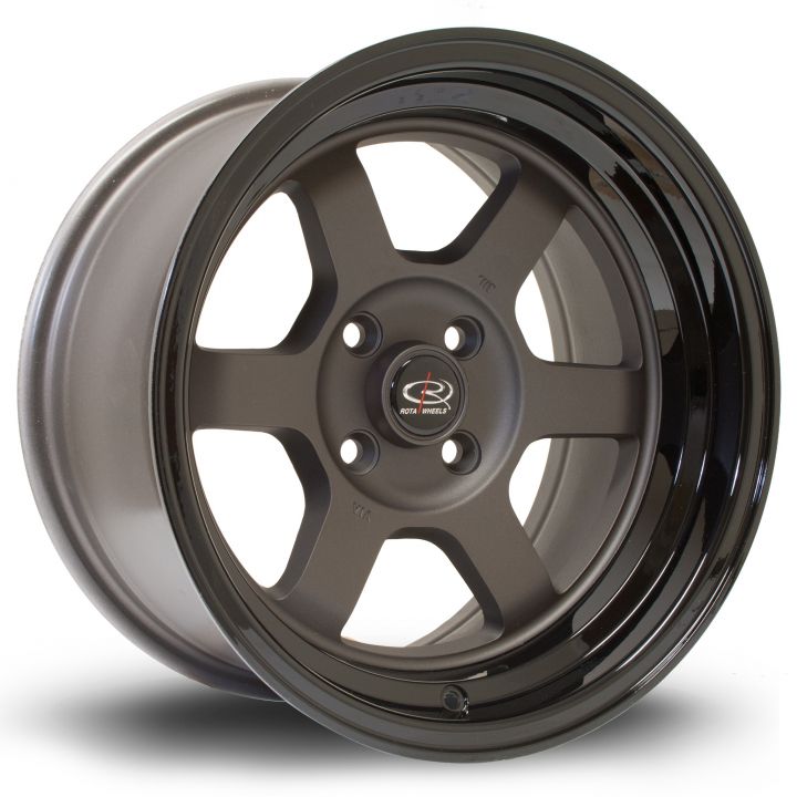 Rota Wheels<br>Grid-V FGM Black (15x8)