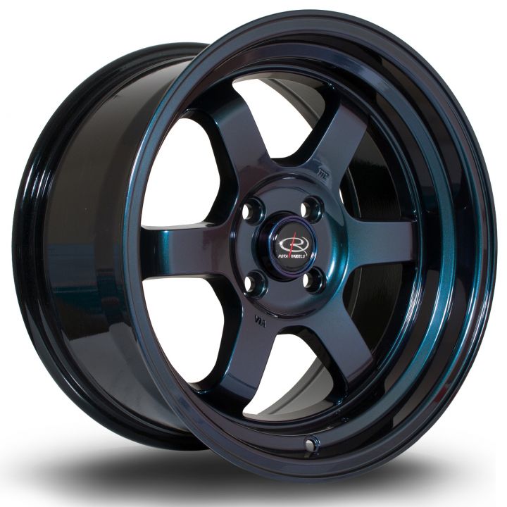 Rota Wheels<br>Grid-V Neo Chrome (16″)