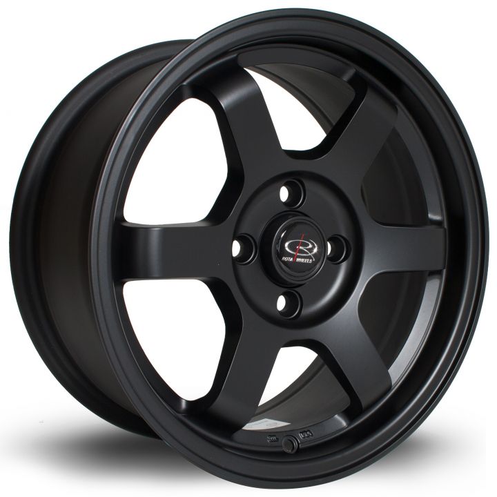 Rota Wheels<br>Grid Flat Black (15x7)