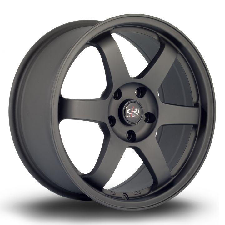 Rota Wheels<br>Grid Flat Black (17″)