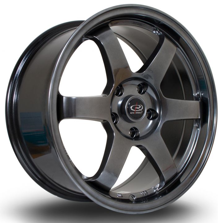Rota Wheels<br>Grid Hyper Black (17x8)