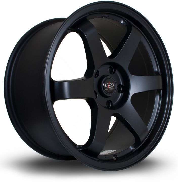 Rota Wheels<br>Grid Flat Black (18x9)