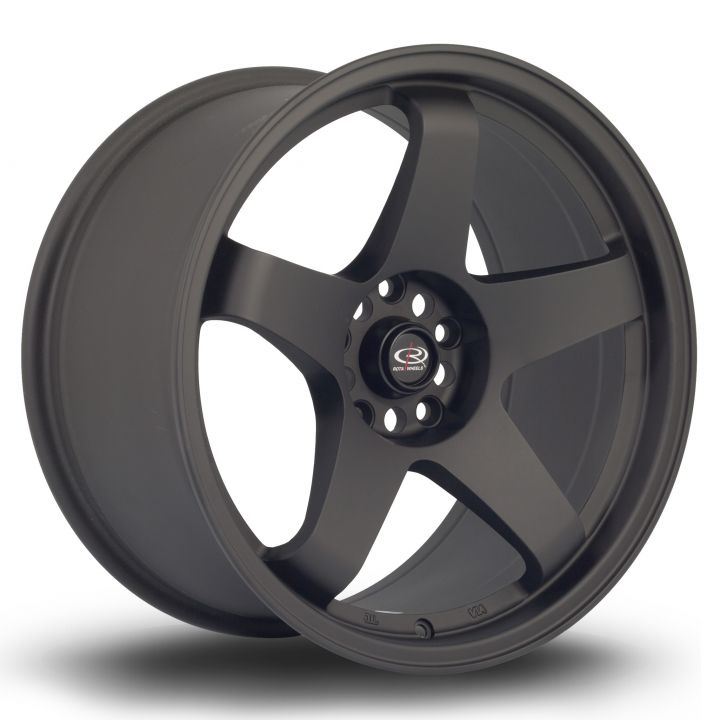 Rota Wheels<br>GTR Flat Black (18″)