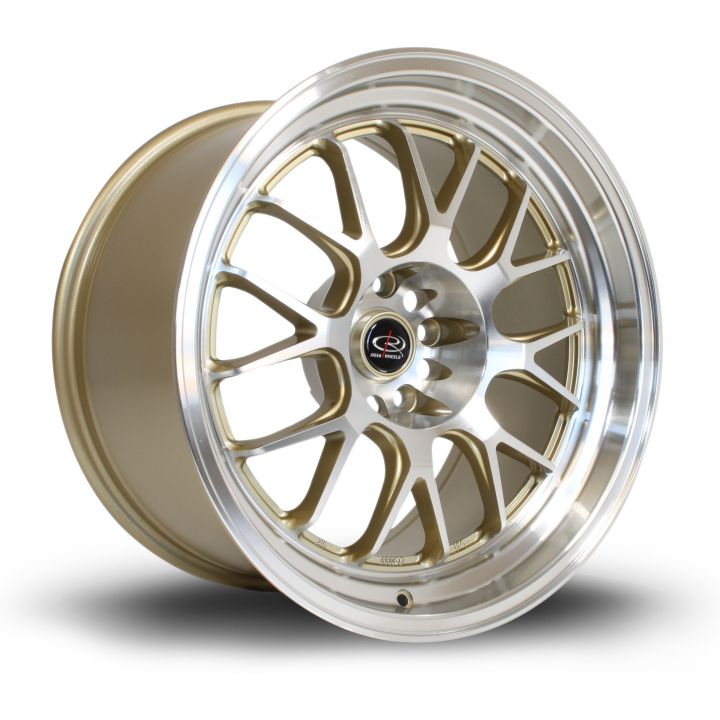 Rota Wheels<br>MXR Polished Face Gold (18x10)