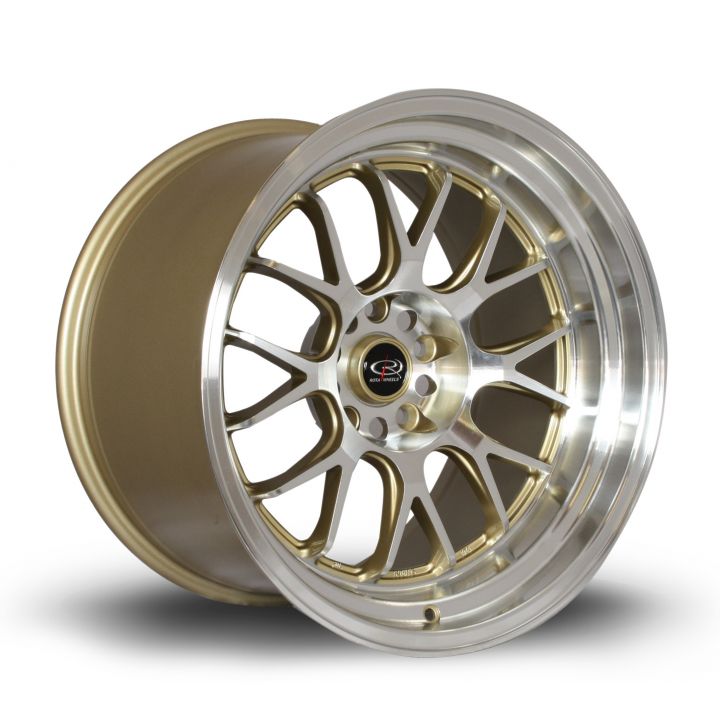 Rota Wheels<br>MXR Polished Face Gold (18x11)