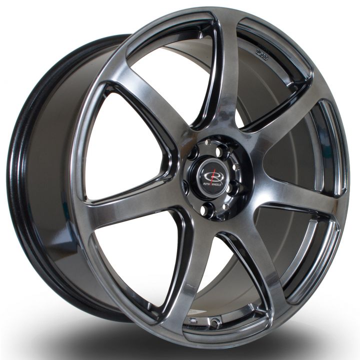 Rota Wheels<br>Pro-R Hyper Black (18x8.5)