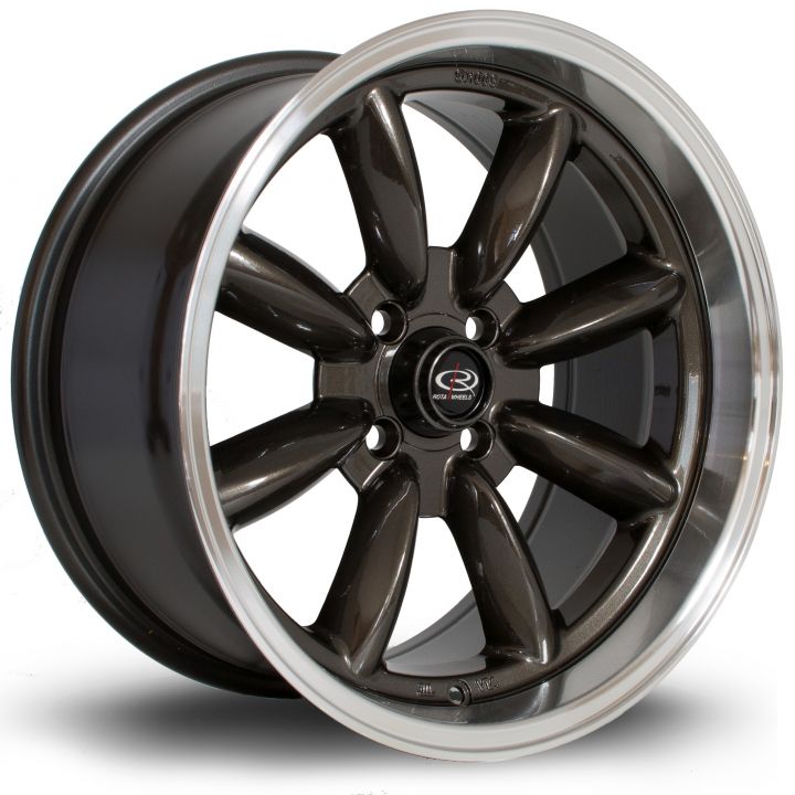 Rota Wheels<br>RB-R Royal Gun Metallic (16″)