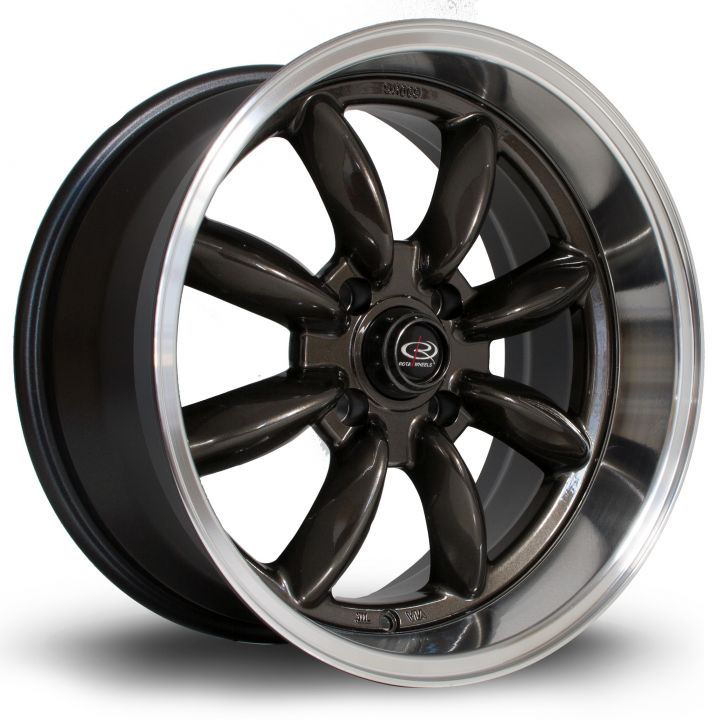Rota Wheels<br>RB-R Royal Gun Metallic (17″)