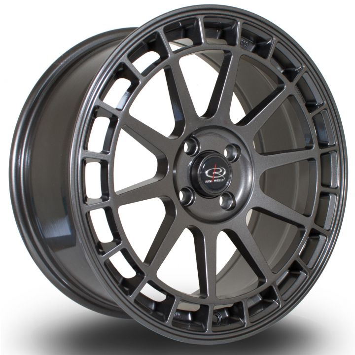 Rota Wheels<br>Recce Gunmetal (17x7.5)