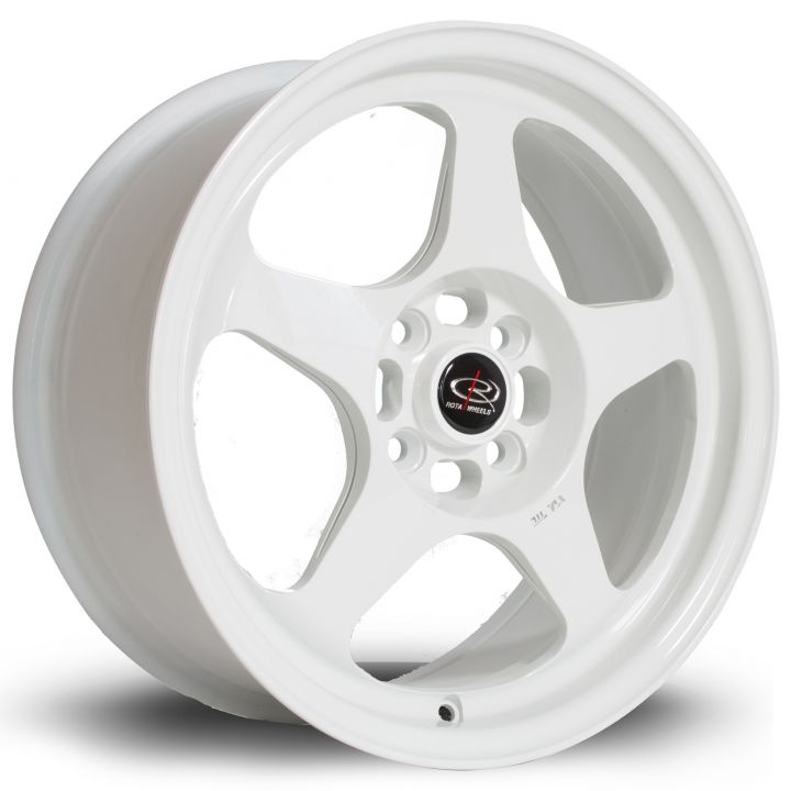 Rota Wheels<br>Slipstream White with TUV (16″)