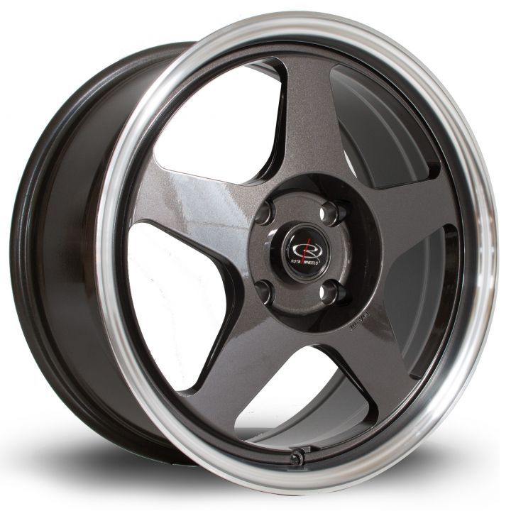 Rota Wheels<br>Slipstream Royal Gun Metal (17″)