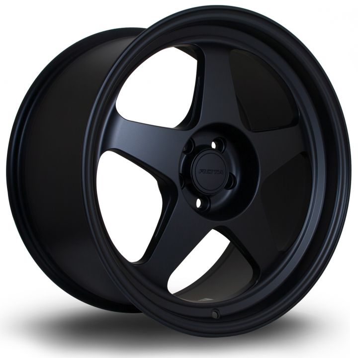 Rota Wheels<br>Slipstream Flat Black (18x9.5)