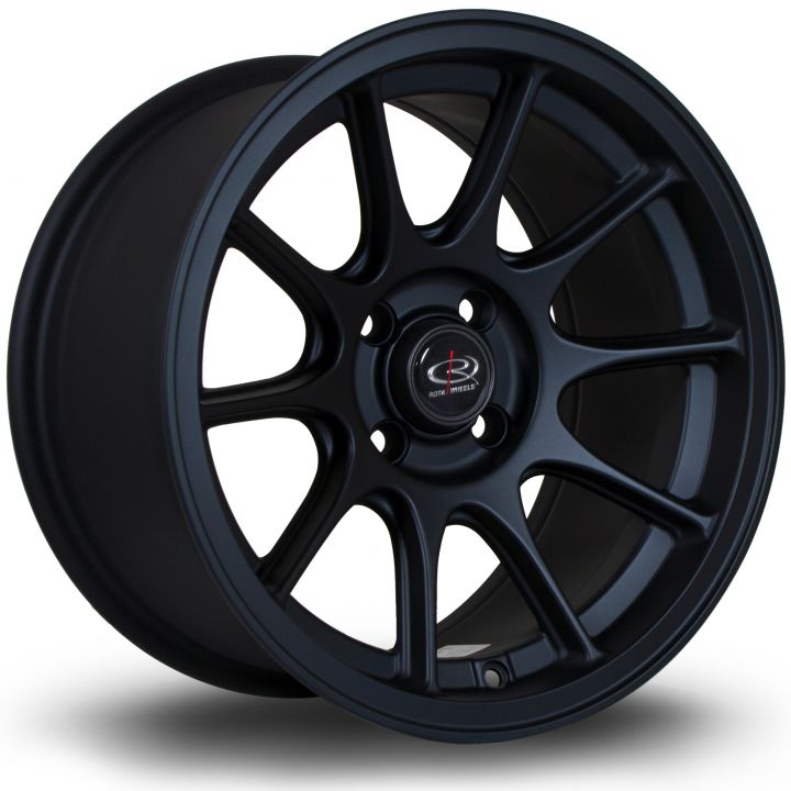 Rota Wheels<br>Strike Flat Black (15x8)
