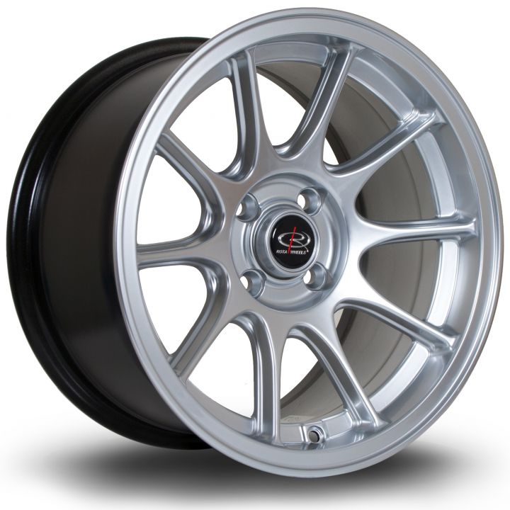 Rota Wheels<br>Strike Hyper Silver (15x8)