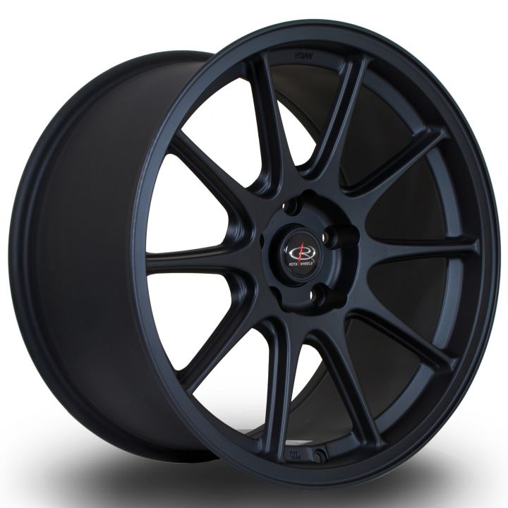 Rota Wheels<br>Strike Flat Black (18x9.5)