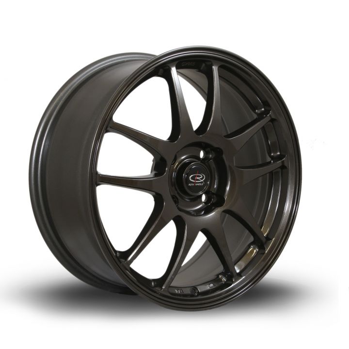 Rota Wheels<br>Torque Gun Metal (17x8)