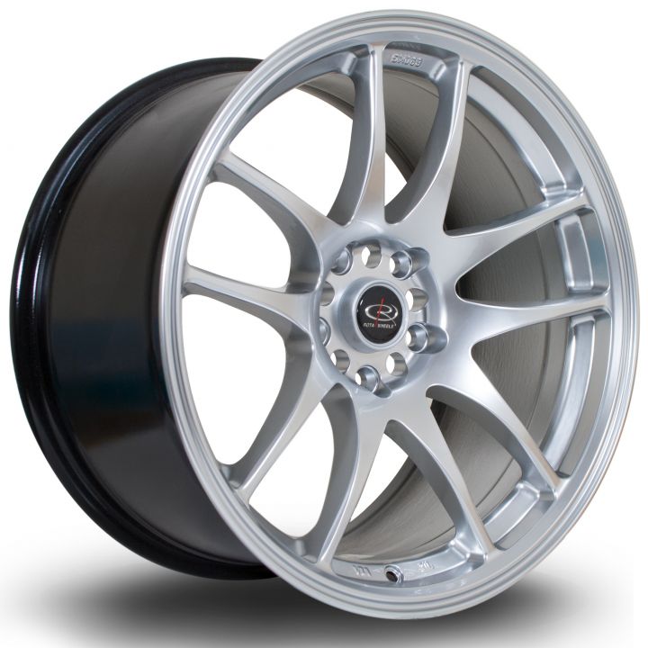 Rota Wheels<br>Torque Hyper Silver (18x9.5)