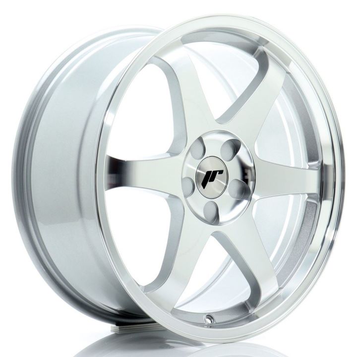 Japan Racing Wheels<br>JR3 Silver Machined (18x9)