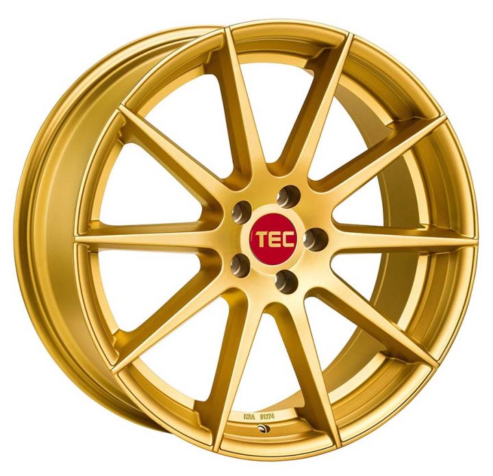 TEC Speedwheels<br>GT7 - Gold (20x8.5)