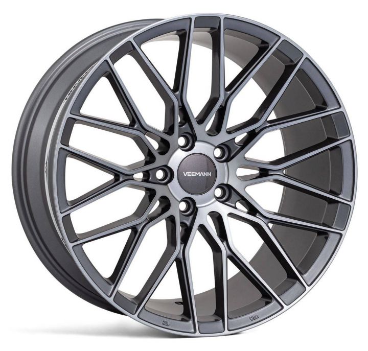 Veemann<br>V-FS34 - Graphite Smoke Machined (18x9)