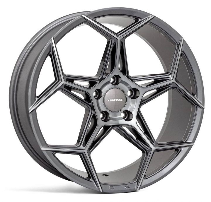 Veemann<br>V-FS40 - Graphite Smoke Machined (18x9)