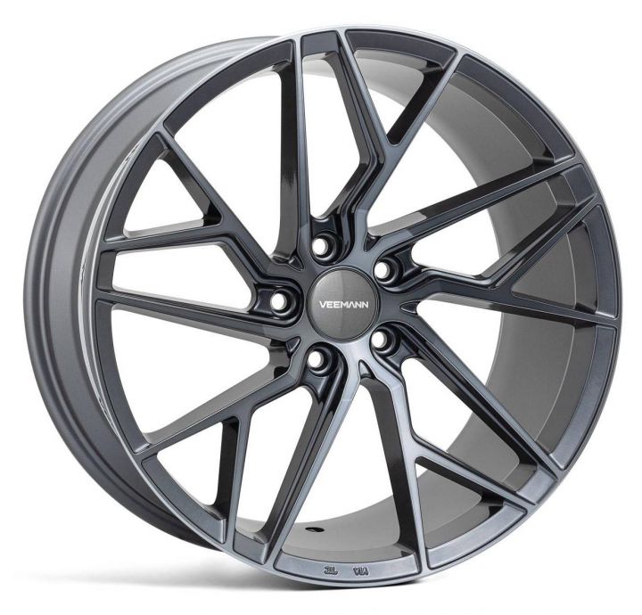 Veemann<br>V-FS44 - Graphite Smoke Machined (18x9)