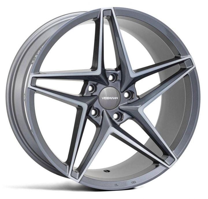 Veemann<br>V-FS46 - Graphite Smoke Machined (19x8.5)