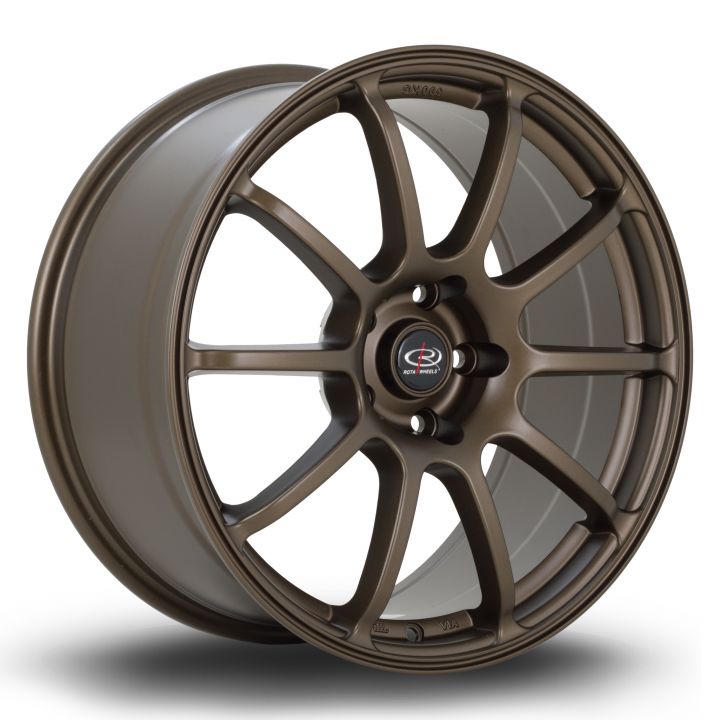 Rota Wheels<br>G-Force 2 Matt Bronze (18″)