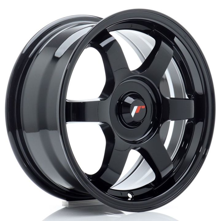 Japan Racing Wheels<br>JR3 Gloss Black (15x7 inch)