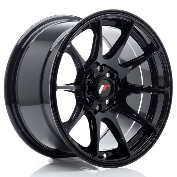 Japan Racing Wheels<br>JR11 Gloss Black (15x8)