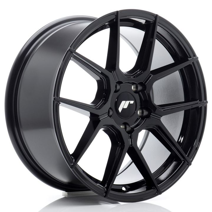 Japan Racing Wheels<br>JR30 Gloss Black (17x8)
