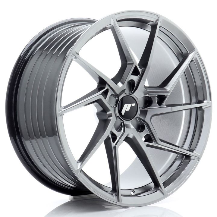Japan Racing Wheels<br>JR33 Hyper Black (19x9.5)