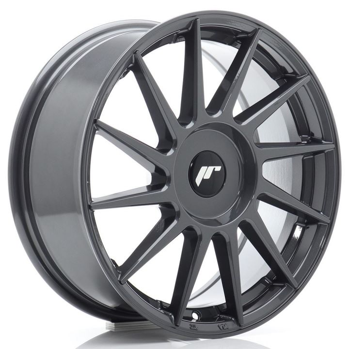 Japan Racing Wheels<br>JR22 Hyper Gray (17x7)