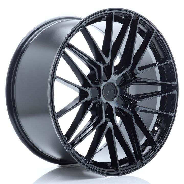 Japan Racing Wheels<br>JR38 Black Brushed (21x9.5)