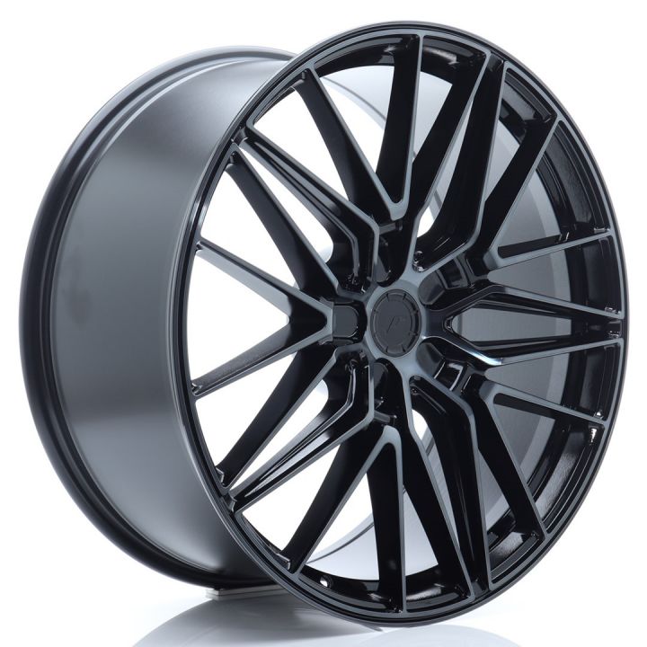 Japan Racing Wheels<br>JR38 Black Brushed (22x10)