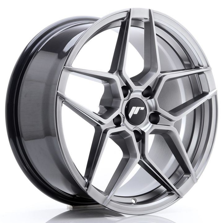 Japan Racing Wheels<br>JR34 Hyper Black (18x8 Zoll)