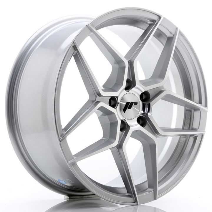 Japan Racing Wheels<br>JR34 Silver Machined (18x8 Zoll)